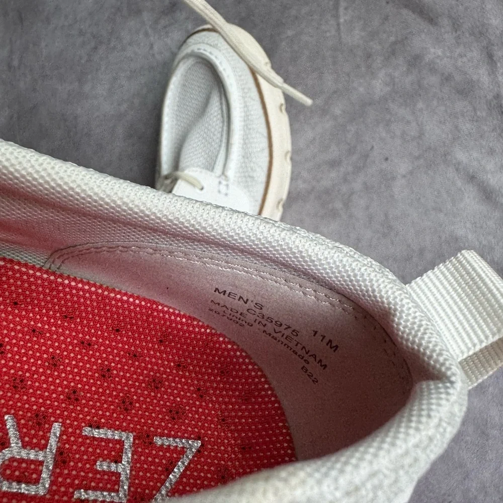 Cole Haan White Boat Shoes for Men
